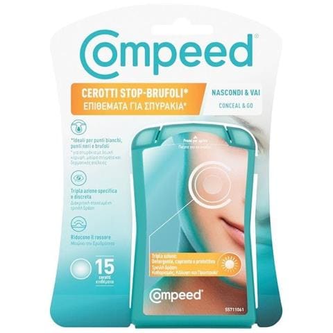 Compeed Cerotti Stop Brufoli Nascondi & Vai 15 Pezzi - Foto 1