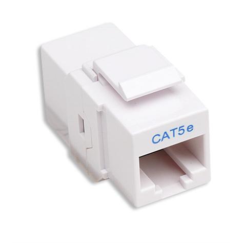 IWP-MD C5E / TRB - Accoppiatore RJ45 F / F UTP Cat5e Keystone Bianco - Foto 1
