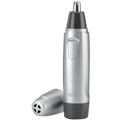 EN10 Exact Series Rifinitore di precisione Wet&Dry Rimozione Peli Orecchie / Naso a Batteria Argento - Foto 2