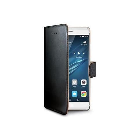 Custodia Wally in Similpelle per Huawei P9 Plus - Colore Nero - Foto 1