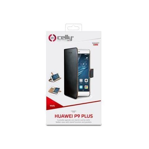 Custodia Wally in Similpelle per Huawei P9 Plus - Colore Nero - Foto 4