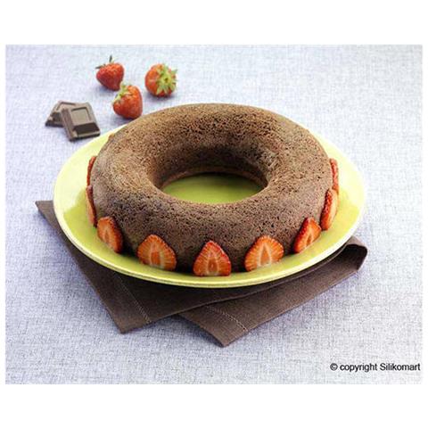 Stampo ciambella 24cm classic silicone terracotta - Foto 3