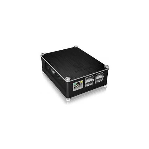 Case F Raspberry Pi 2 B + 3 B Alu Cover + Mesh - Foto 1