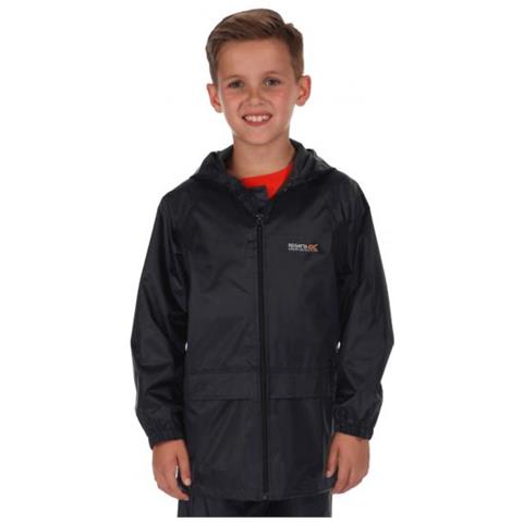 Kids Stormbreak Jacket Blu Scuro Giacca Impermeabile Bambini Taglia 5/6a - Foto 1