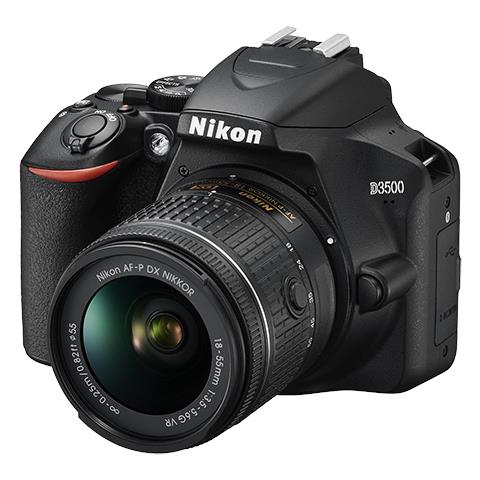 Fotocamera Full HD D3500 + AF-P 18-55 VR F / 3,5 - f / 5,6 VR 24.2MP CMOS 6000 x 4000Pixel Nero  - Foto 7
