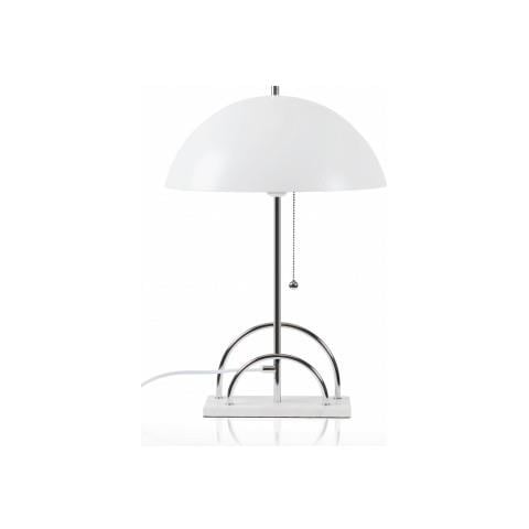 Sarah, Lampada Da Tavolo, - Bianco - Foto 1