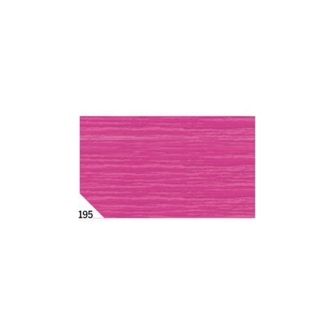 Carta Crespa Decorativa Fucsia 60g / mq 50x250cm 10 Rotoli - Foto 2
