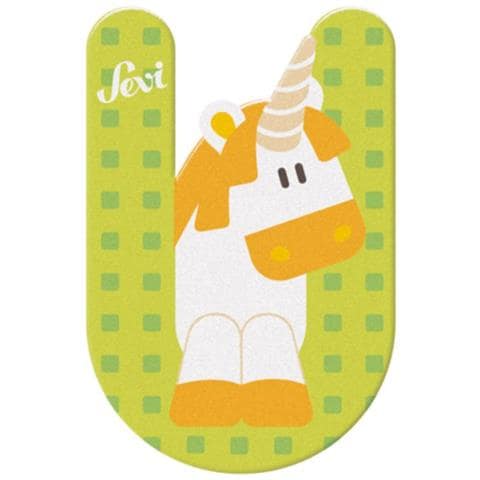 Lettera U Unicorno - Foto 1