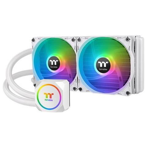 Raff. Liquido Th240 Argb Sync Snow Edition Aio 2*120mm Bianche - Foto 1