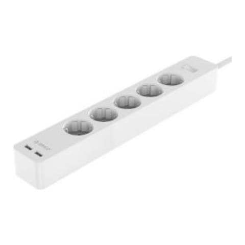 Gpc-5a2u-eu Multipresa 5xschuko 16a 2xusb Charging 2.4a 1.5m Bianco - Foto 1