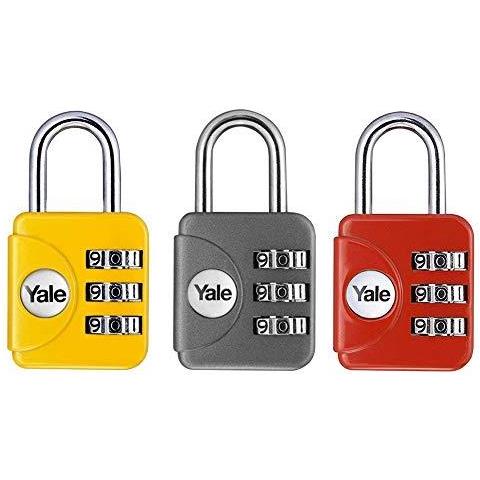 Yp1 28121 1g Combinazione Viaggi Lucchetto Grey 28 Millimetri Confezione Da 1 Adatto Per Borse Da Viaggio E Bagagli - Foto 4