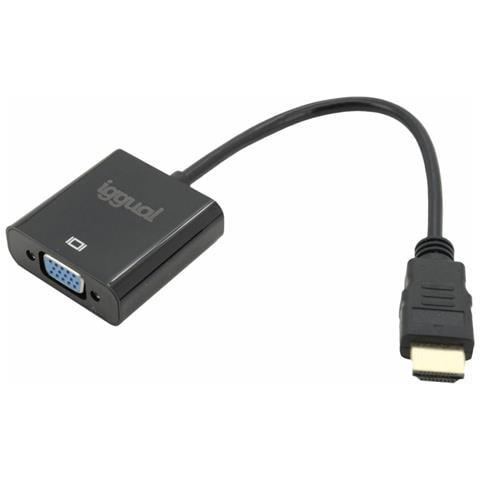 Uguale Adattatore Hdmi A Vga + Audio (3,5 Mm) - Foto 4