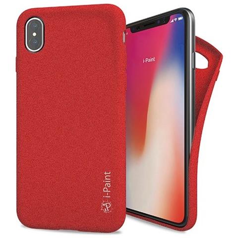 Cover Sand Ultraflessibile Per Iphone Xs / x - Rossa - Foto 1