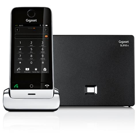 SL910, DECT, Scrivania, Nero, Argento, Ricevitore, TFT, Tone / Pulse - Foto 2