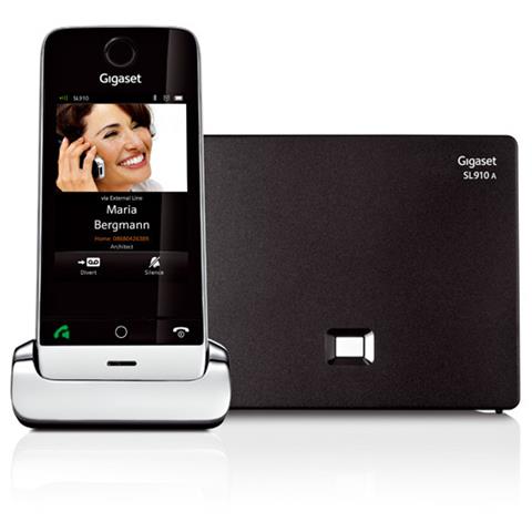 SL910, DECT, Scrivania, Nero, Argento, Ricevitore, TFT, Tone / Pulse - Foto 1