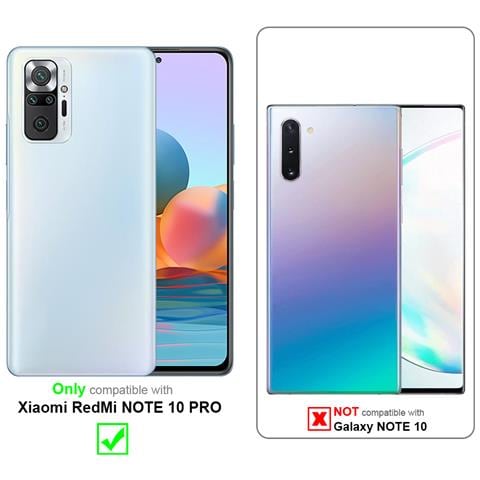 Custodia Compatibile Con Xiaomi Redmi Note 10 Pro In Completamente Trasparente - Coperchio Protettivo In Silicone Tpu Flessibile - Foto 8