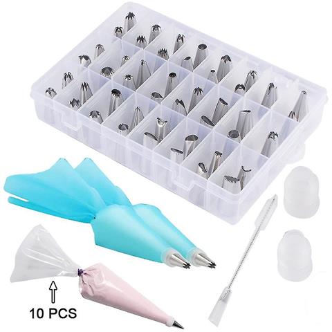 HTN 63 Pezzi Di Decorazioni Per Torte Kit Kit Cottura Ugello Da Glassa Per Pasticceria