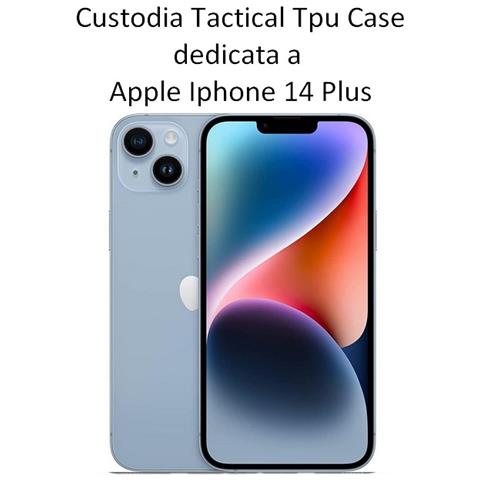 Custodia Originale Tpu Cover Case Per Apple Iphone 14 Plus Trasparente - Foto 2