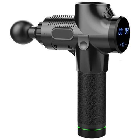 Pistola Per Massaggio Con 6 Testine Massaggianti Sostituibili Nera - Foto 15