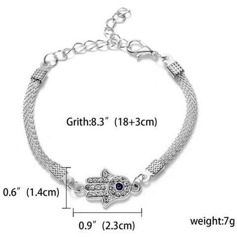 Bracciale Occhio Diabolico Silver - Foto 5