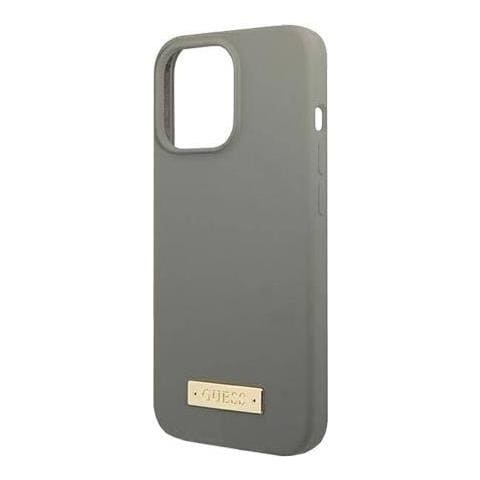Hard Cover Silicone Logo Plate Magsafe Grey, For Iphone 13 Pro, Guhmp13lsplg (guhmp13lsplg) - Foto 1