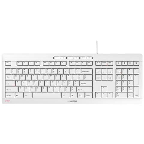 Tastiera USB JK-8500EU-0  (Layout Inglese) Colore Bianco - Foto 1