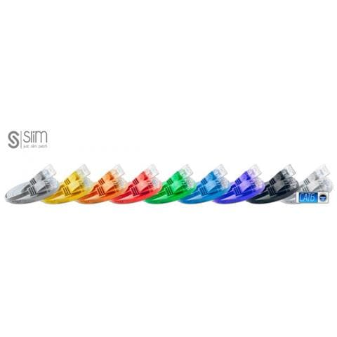 Wirewin Slim Utp Cavo Di Rete Rosso 5 M Cat6 U /utp (utp) - Foto 1
