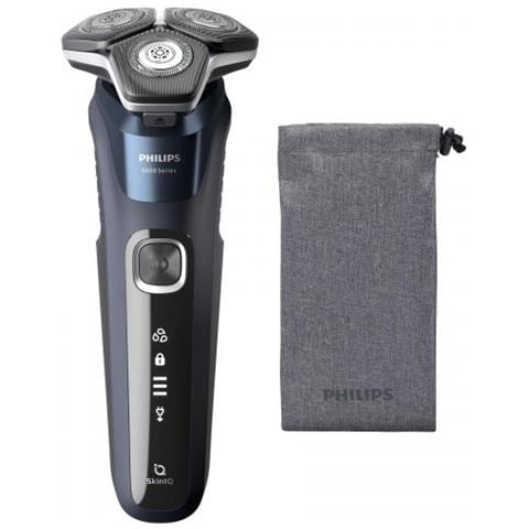 Shaver Series 5000 S5885/10 Rasoio Elettrico Rotazione Trimmer Nero, Blu - Foto 1