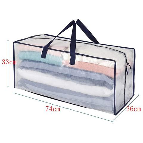 Borsa Per Traslochi In Tessuto Pp Trasparente 2-pack 2 Pacchi - Foto 3