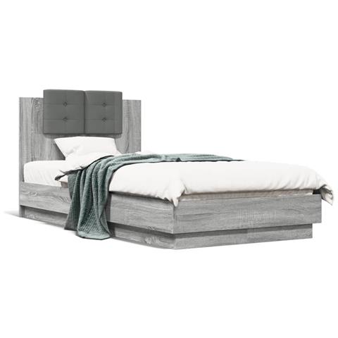 Giroletto Senza Materasso Rovere Sonoma 90x190 Cm - Foto 2