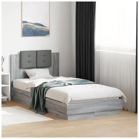 Giroletto Senza Materasso Rovere Sonoma 90x190 Cm - Foto 1