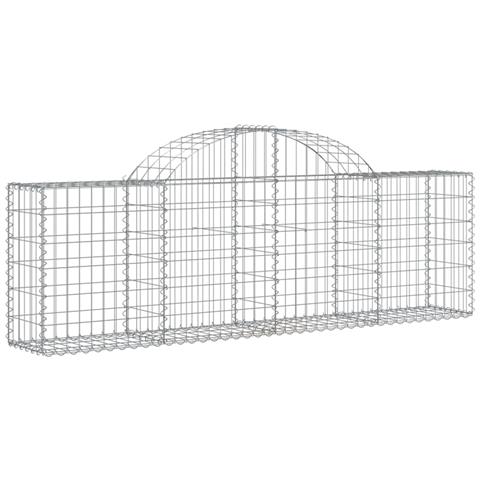 Cesti Gabbioni Ad Arco 40 Pz 200x30x60/80 Cm Ferro Zincato - Foto 3