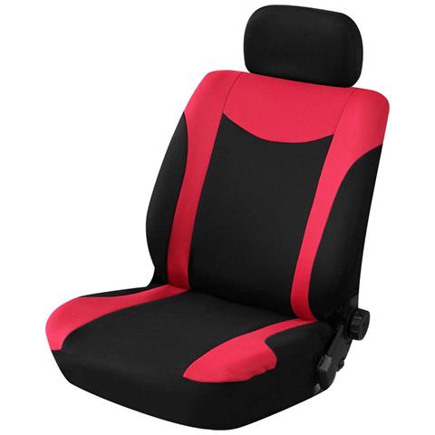 Coprisedile Singolo Anteriore Uranus Nero / Rosso - Foto 1