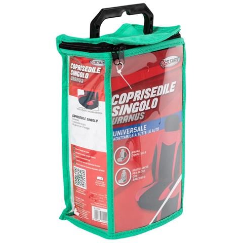 Coprisedile Singolo Anteriore Uranus Nero / Rosso - Foto 3