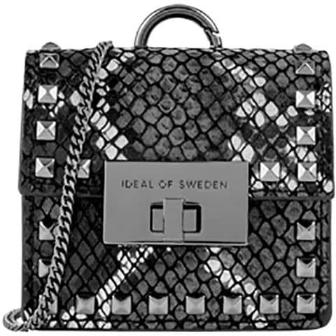 Mini Borsa Per Airpods Any Generation Modello Zoe Con Tracolla E Moschettone, Nero - Foto 2