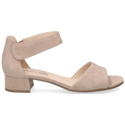 Beige Elegant Open Sandals Sandali Pelle Scarpe Donna Beige Eu 36, 9-28212-28-205 - Foto 1