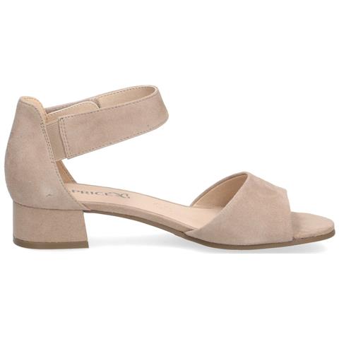 Beige Elegant Open Sandals Sandali Pelle Scarpe Donna Beige Eu 36, 9-28212-28-205 - Foto 3