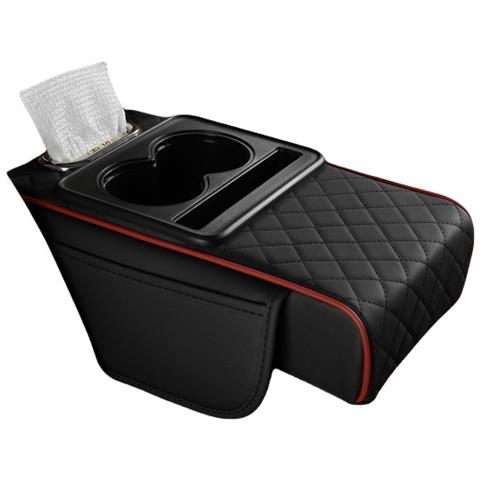 Poggiabraccio Per Console Centrale Per Auto Con Design Trapuntato Grey - Foto 1