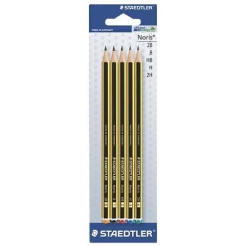 Staedtler Noris 120 - Bleistift - Hb - 2 Mm (packung Mit 5) (120-2 Bk5d) - Foto 1