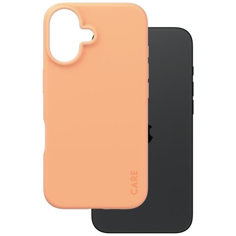 CARE by PG Peachy iPhone16 6.1 custodia per cellulare Cover Trasparente - Foto 1