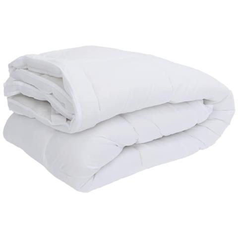 Coprimaterasso Bianco 160x220 Cm - Foto 2