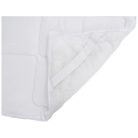 Coprimaterasso Bianco 160x220 Cm - Foto 3