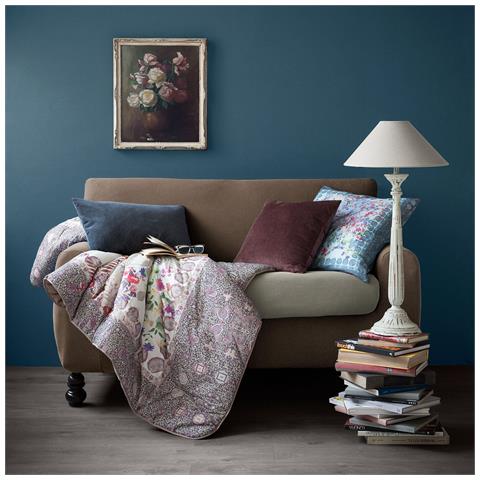 Copricuscino Melange In Cotone Colore Incolore Misura 3 Posti - Foto 1