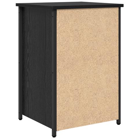 Set di Comodini in Rovere Nero Rovere Nero Legno ingegnerizzato - Foto 9