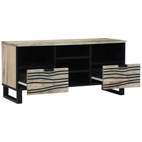 Armadi e Supporti per Storage di Media Bianco e Nero - Foto 2