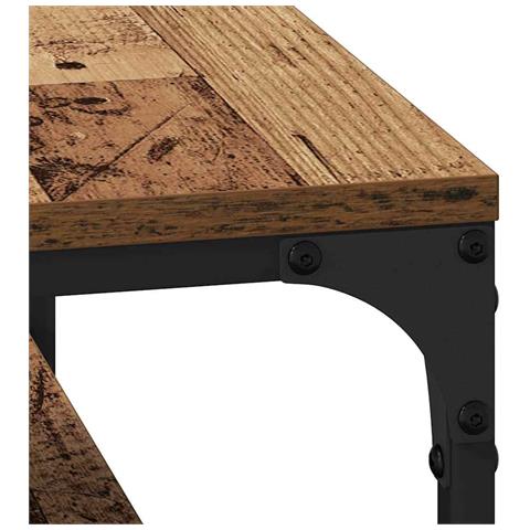 Tavolino da salotto Legno vecchio 80 x 50 x 40 cm - Foto 9