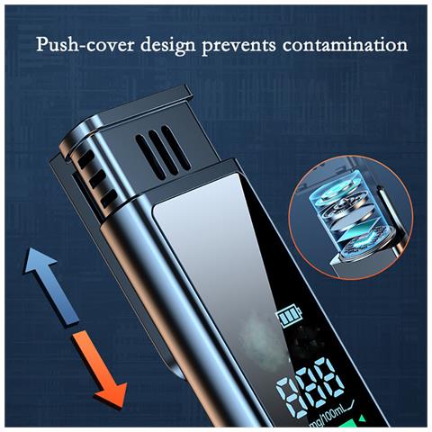 Etilometro Digitale C09 - Display E Voce In Inglese, Alta Precisione - Foto 2