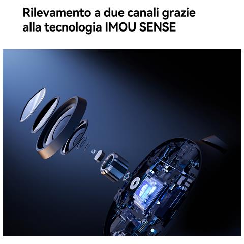 A1 dual Torretta Telecamera di sicurezza IP Esterno 2304 x 1296 Pixel Soffitto /Scrivania - Foto 18