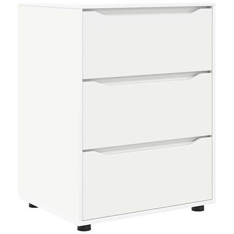 Armadio Bianco 60 x 48 x 81 cm Legno multistrato - Foto 1