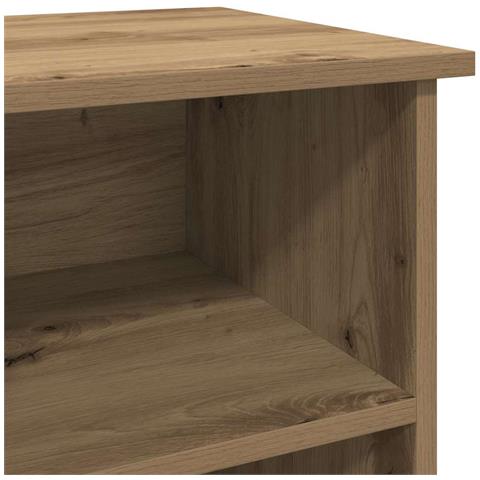 Mobile TV con cassetto Rovere artigianale 99,5 x 35,5 x 48 cm - Foto 9